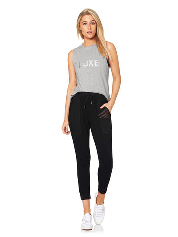 HARKNESS LUXE MUSCLE TEE - PINK